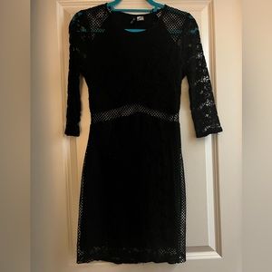 H&M Divided Black Mini Dress